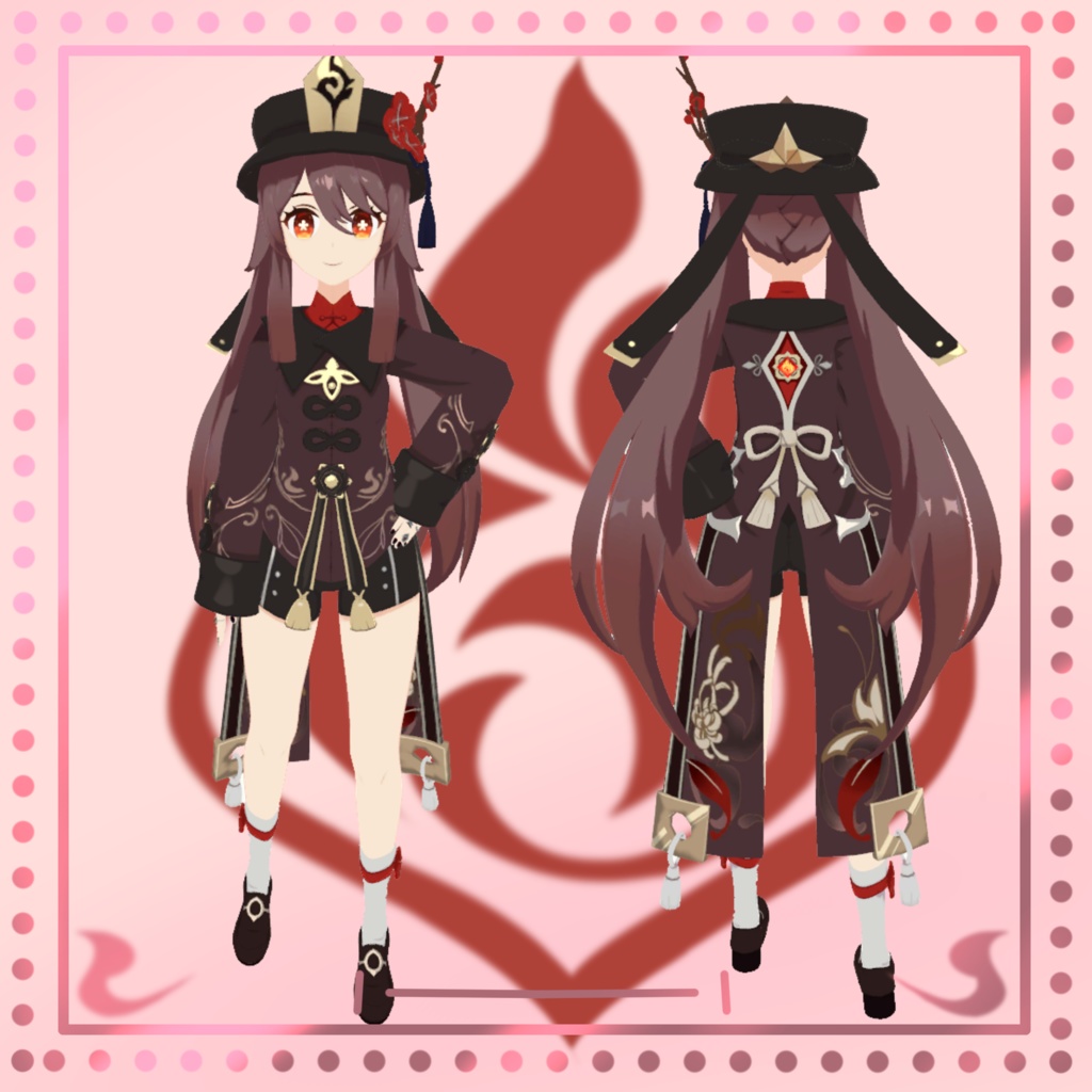 High quality | HuTao | Custom 3D model