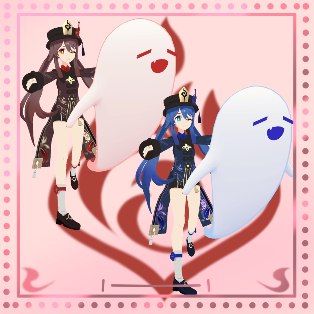 High quality | HuTao | Custom 3D model