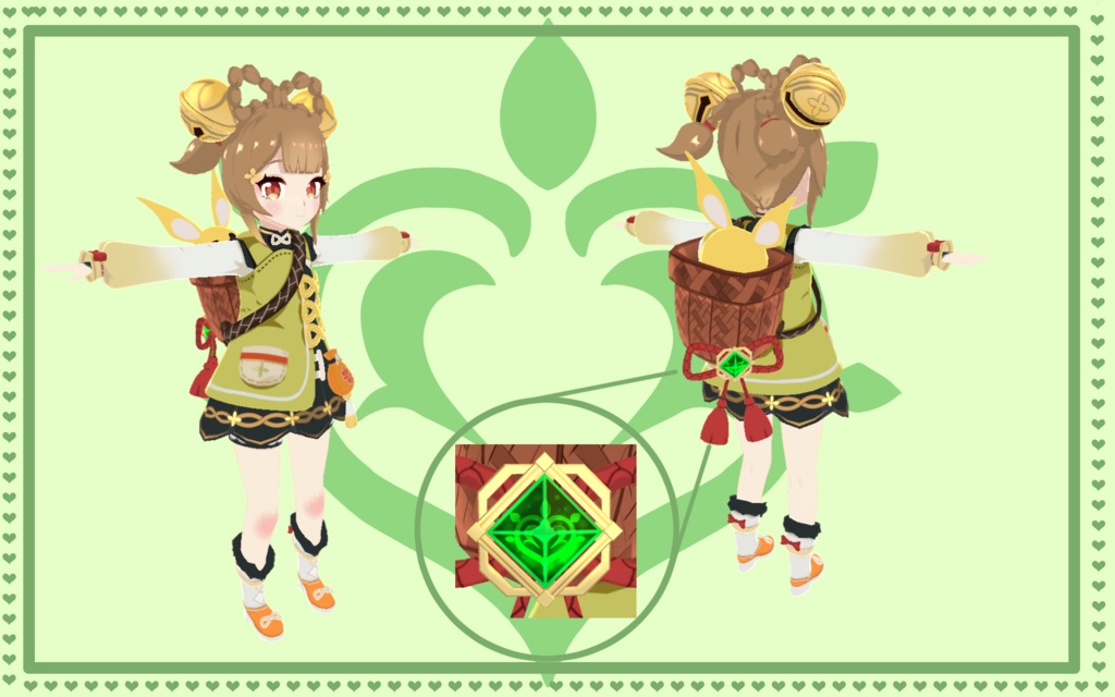 High quality | YaoYao | Custom 3D model