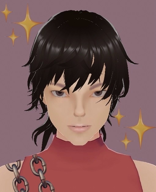 【VRoid】VTuber向けリアル男性顔肌テクスチャ Realistic male/man face skin texture for VTubers VRoid studio (VRM)