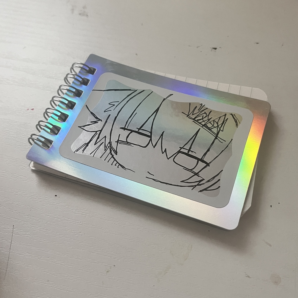 ミニドローイングステッカーブック 