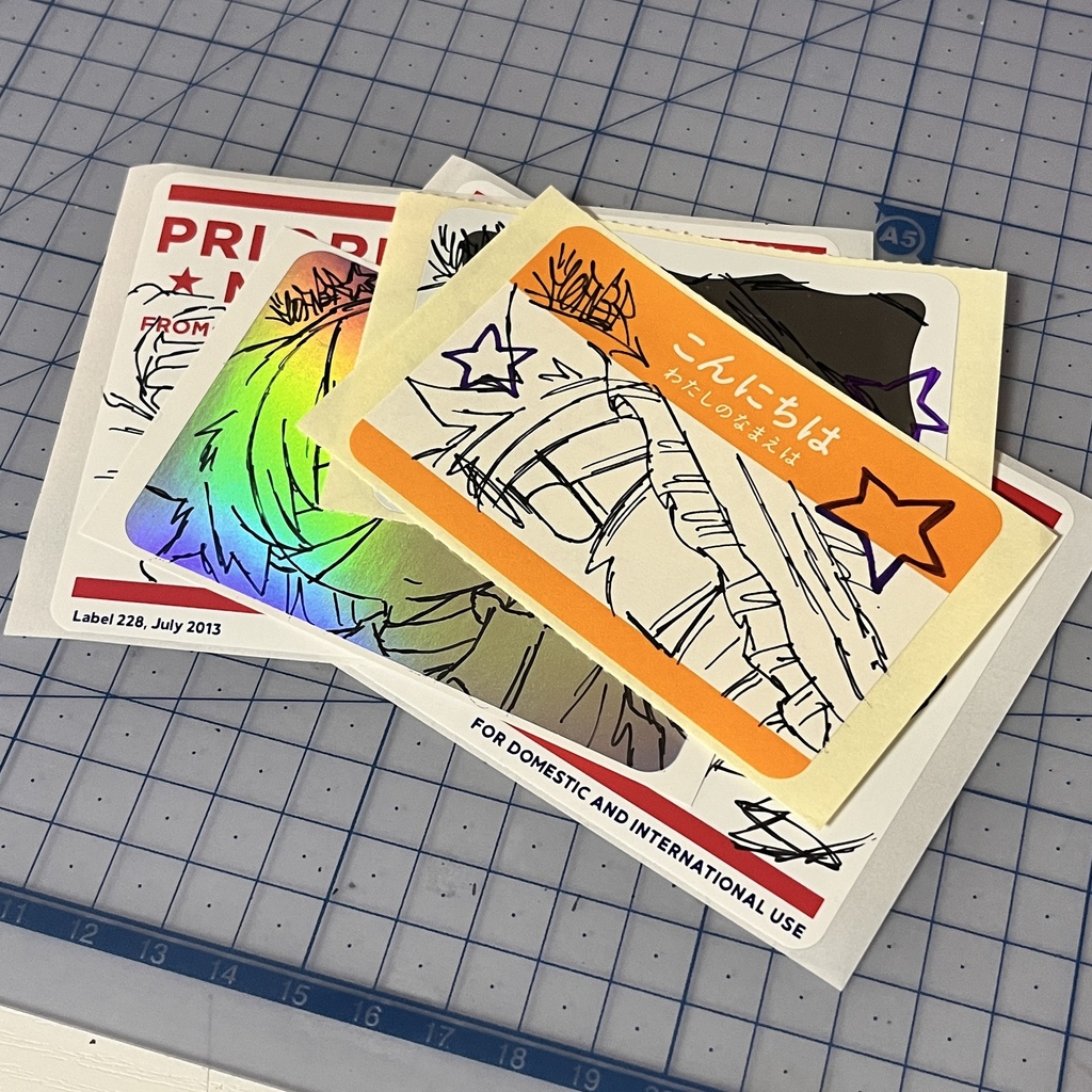 ハロウィン限定ステッカーパック 5枚