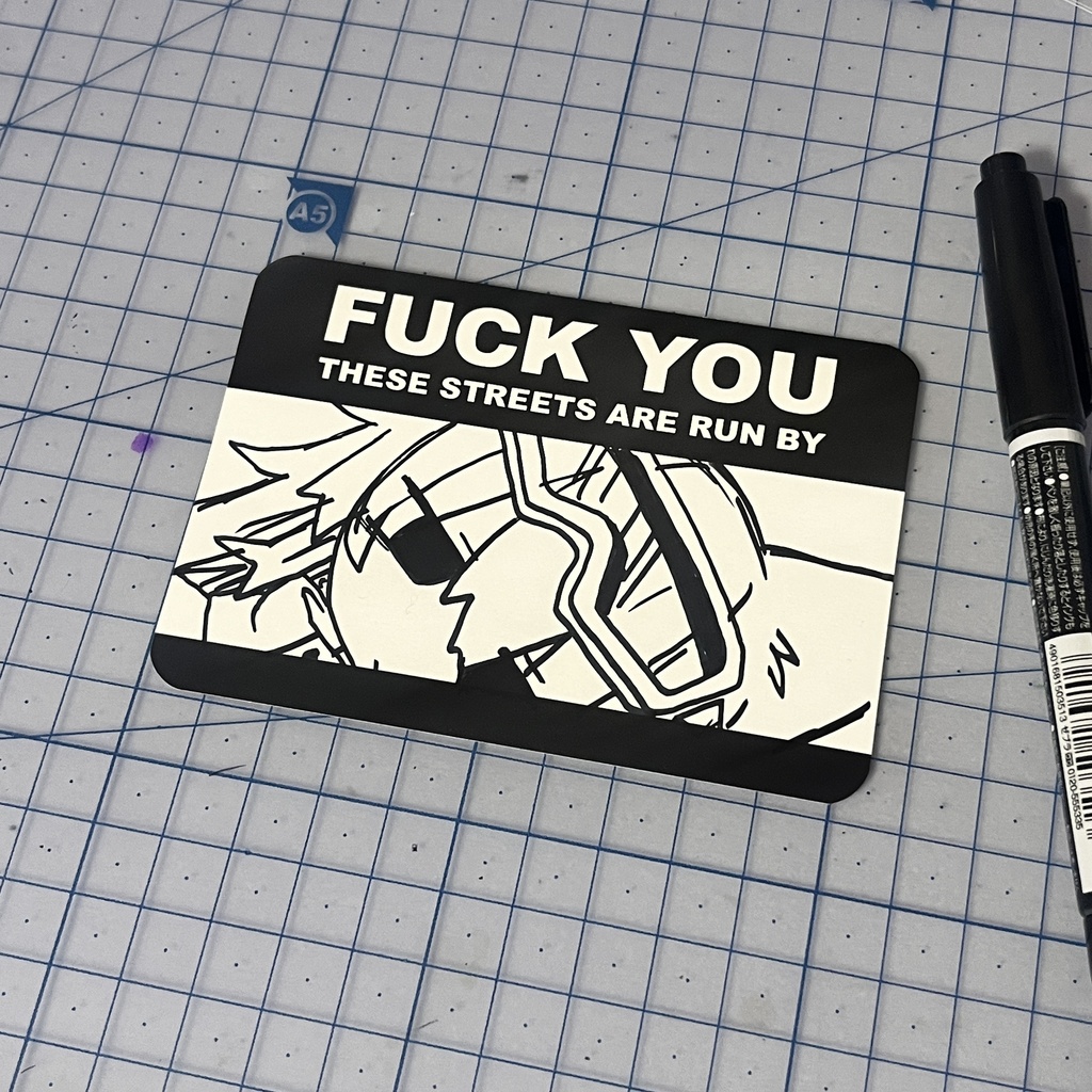 ドローイングステッカー2枚セット