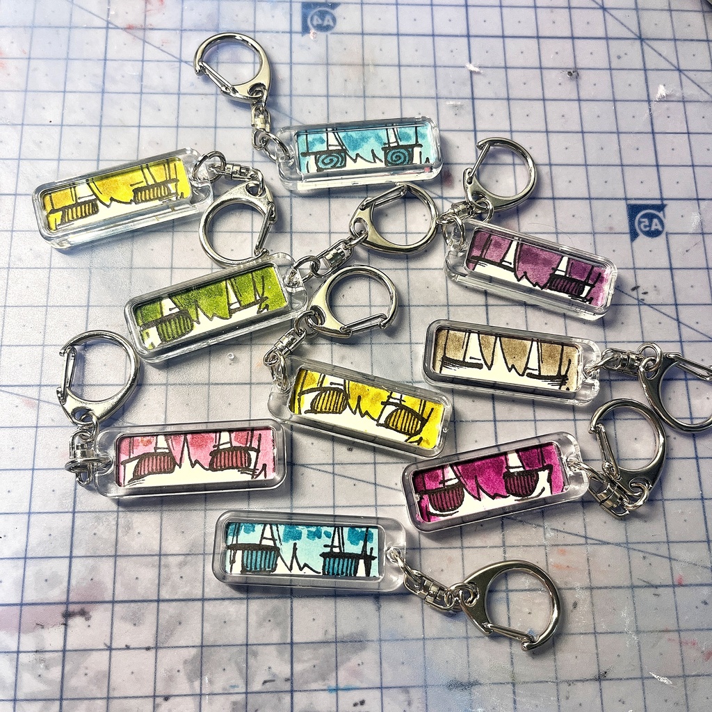 おめめキールホルダー