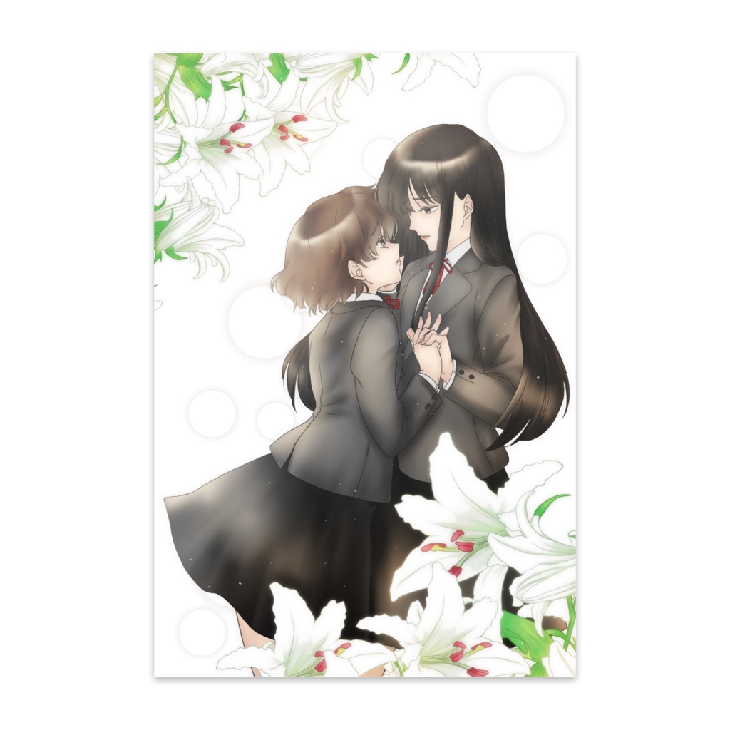 ポストカード(百合)