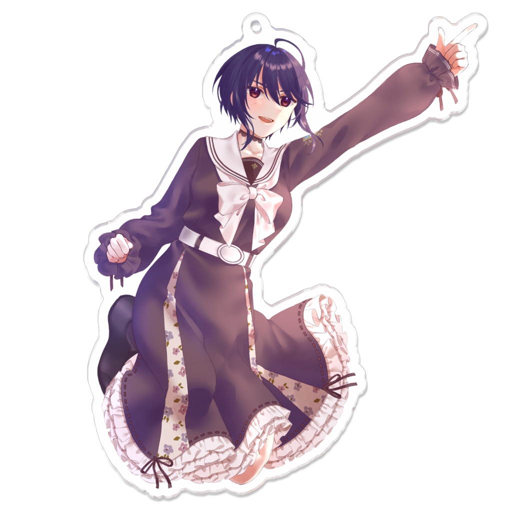 1周年記念アクリルキーホルダー【椿りつ】