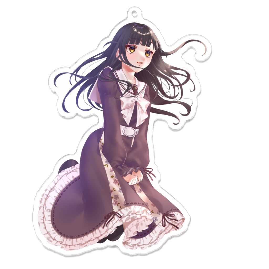 1周年記念アクリルキーホルダー【桜桃もな】