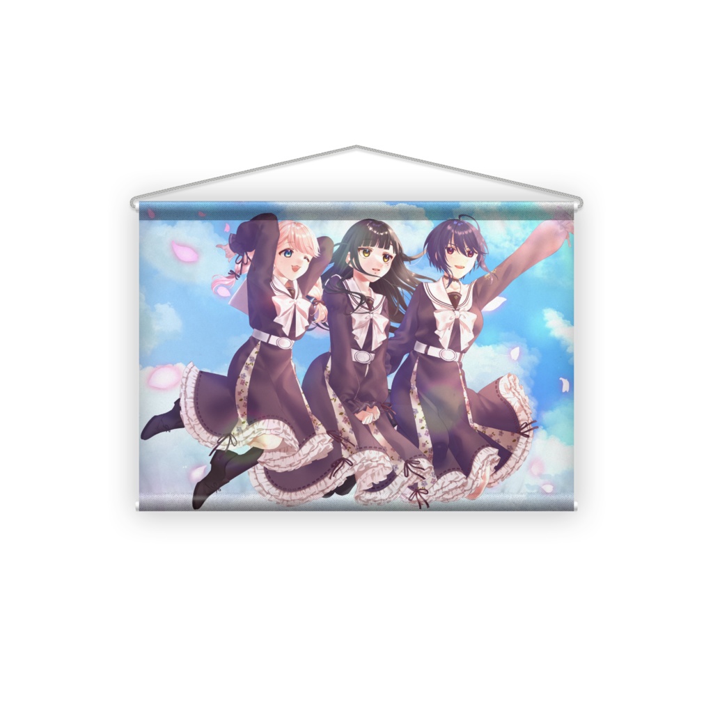 1周年記念タペストリー