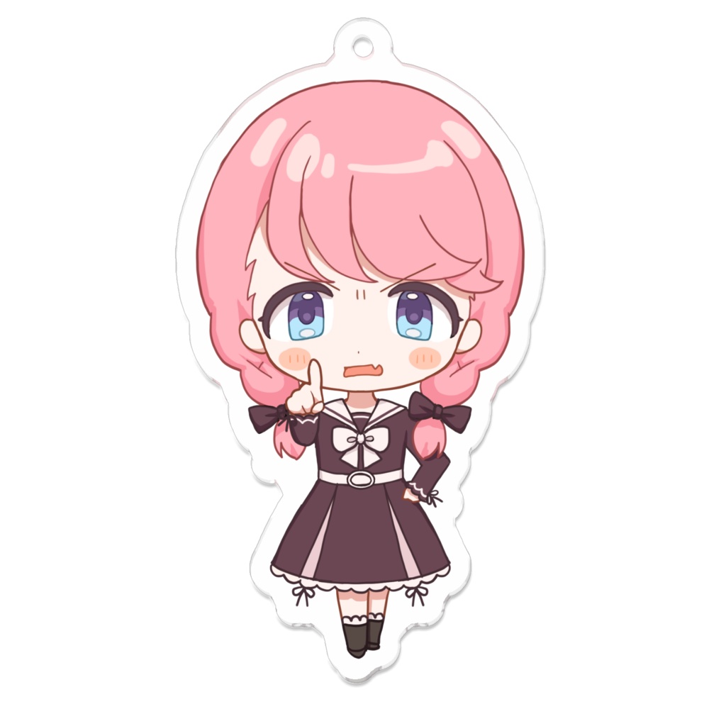 ミニキャラアクリルキーホルダー【木苺るりあ】