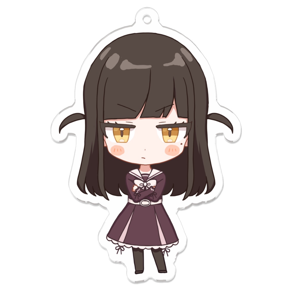 ミニキャラアクリルキーホルダー【桜桃もな】