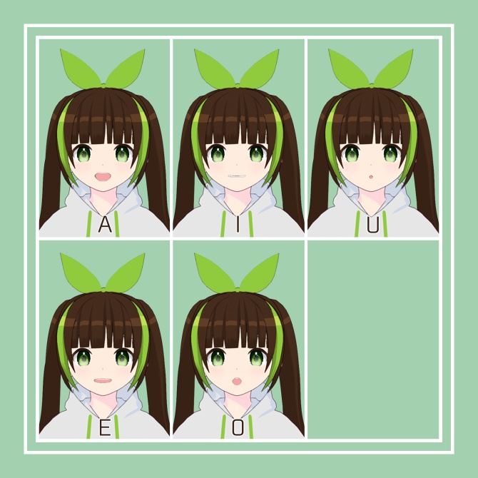 【オリジナル3Dモデル】『ぽてん』【VRM/パーフェクトシンク/.vroidデータ】