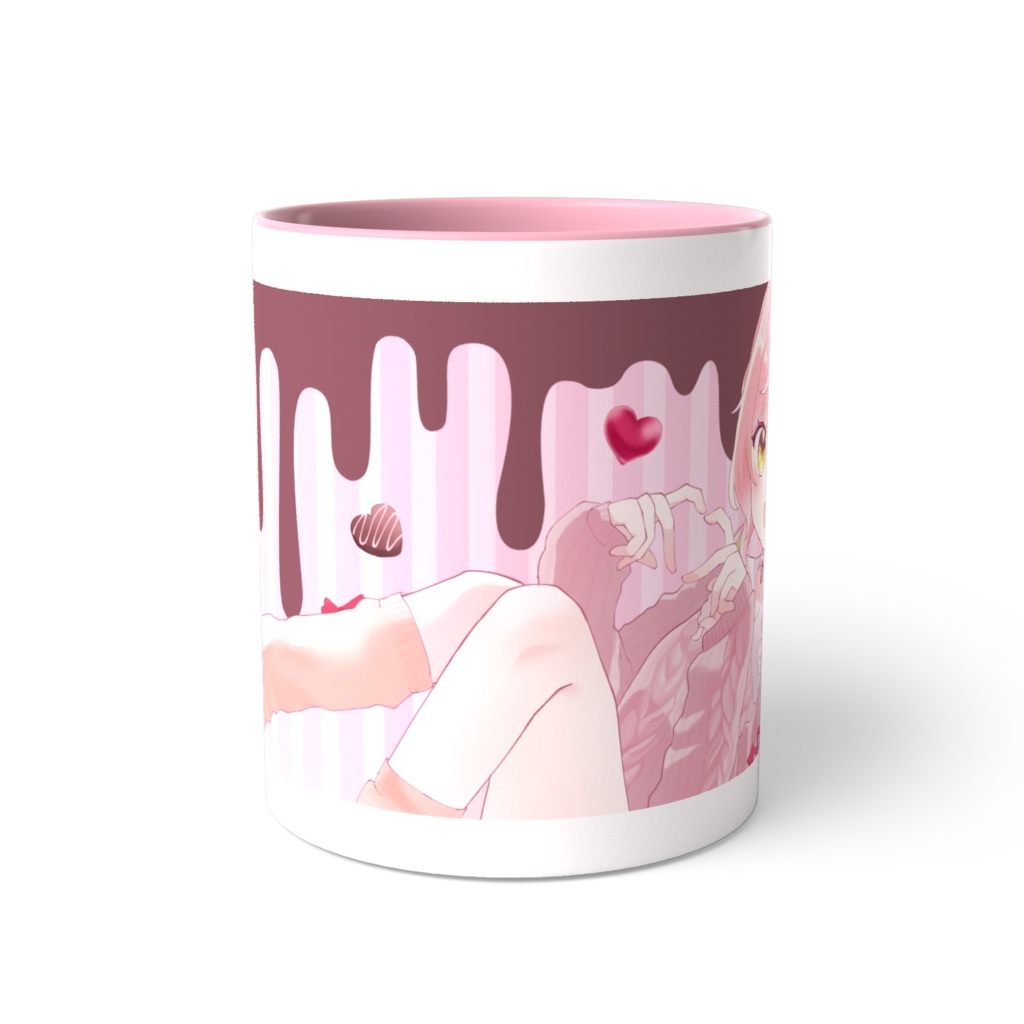 佐透直 バレンタインマグカップ