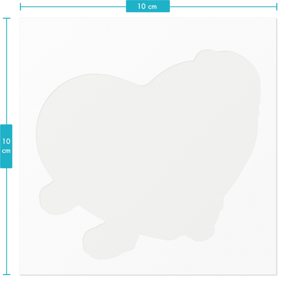 佐透直 バレンタインステッカー