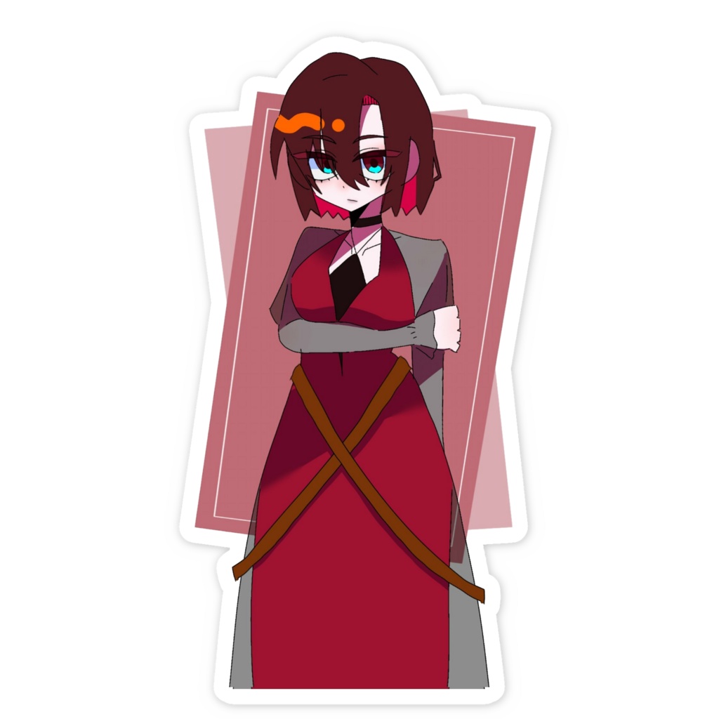 メリゴドの魔女スマホステッカー