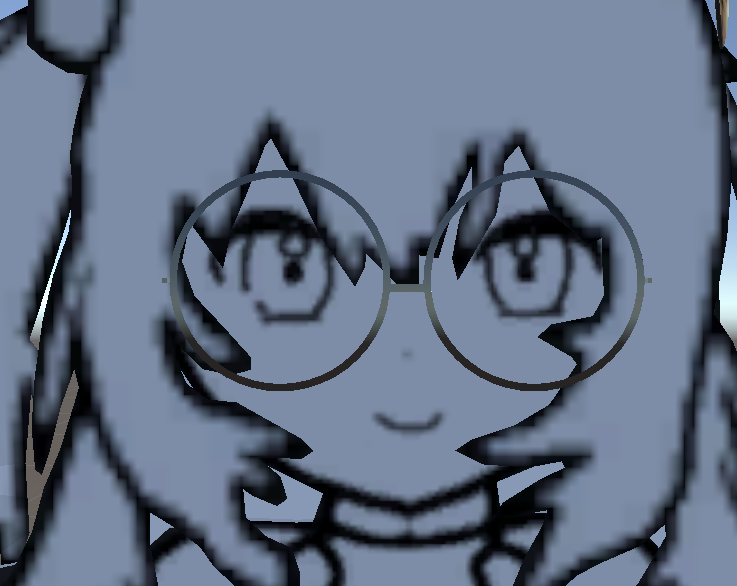 [無料] Shapekey glasses