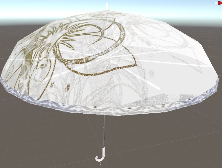 Umbrella 3 types texture (Sunshade)