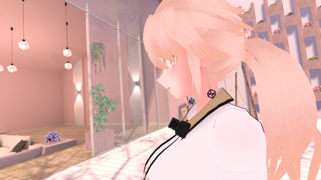 Pony tail hair for koyuki