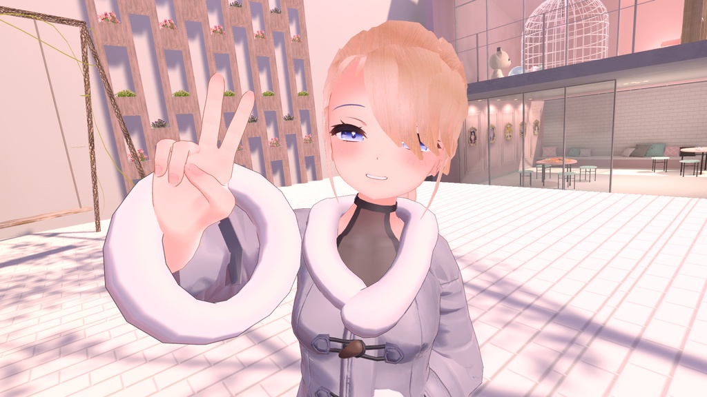 Pony tail hair for koyuki