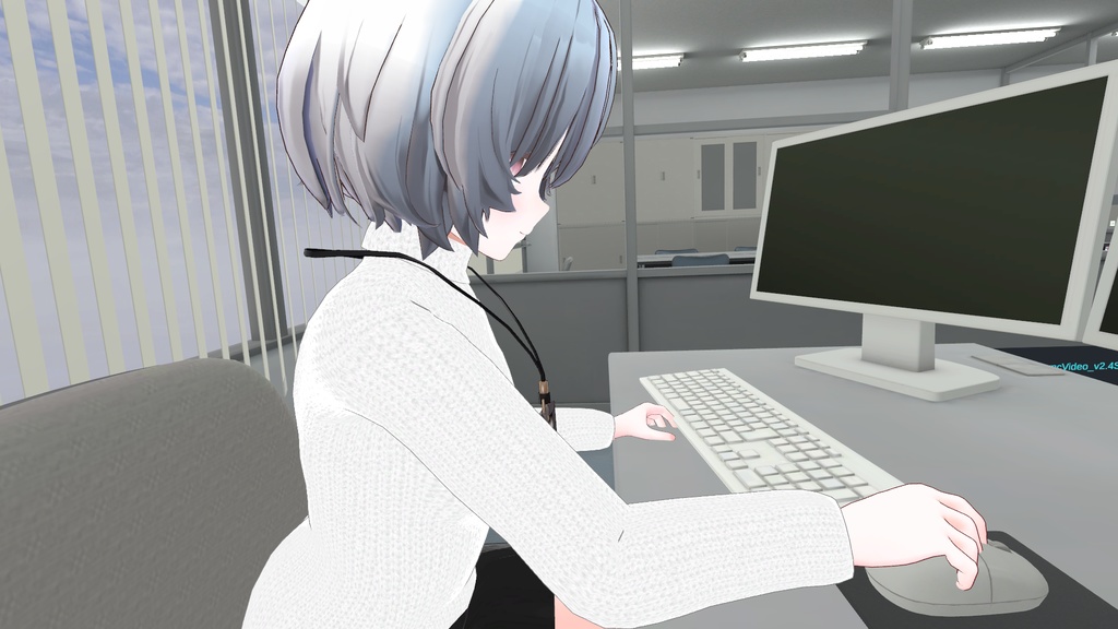 Ash & Sephira's sweater and skirt(애쉬,세피라의 스웨터와 치마)アッシュ, セフィラ