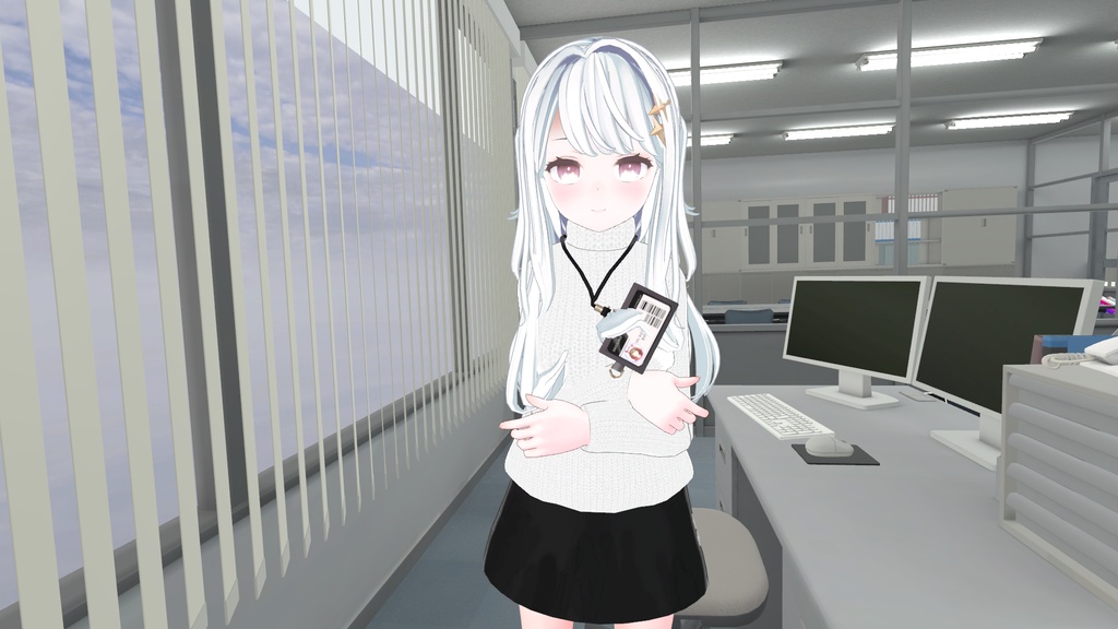 Ash & Sephira's sweater and skirt(애쉬,세피라의 스웨터와 치마)アッシュ, セフィラ