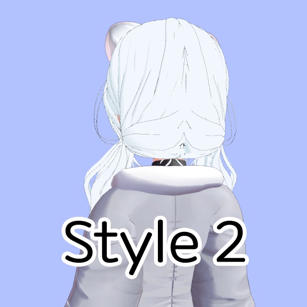 Koyuki Twintails Hair 5 Styles 狐雪