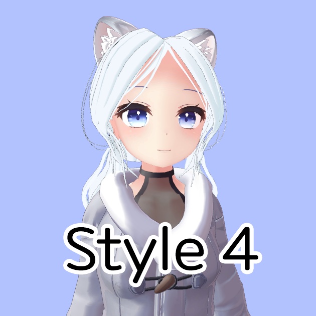 Koyuki Twintails Hair 5 Styles 狐雪