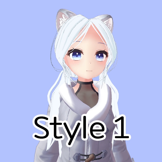 Koyuki Twintails Hair 5 Styles 狐雪