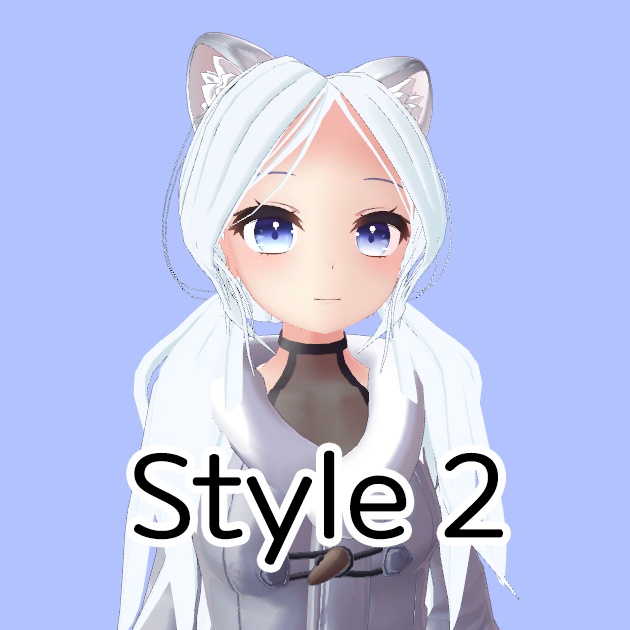 Koyuki Twintails Hair 5 Styles 狐雪