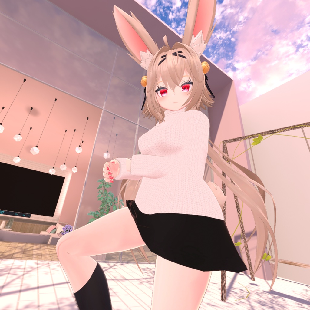 【竜胆ちゃん用】Rindo Sweater&Skirt (VRC)