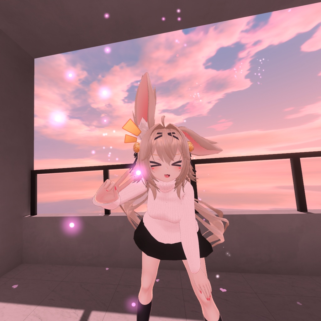 【竜胆ちゃん用】Rindo Sweater&Skirt (VRC)