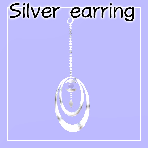 [VRC] Silver earrings PB Update
