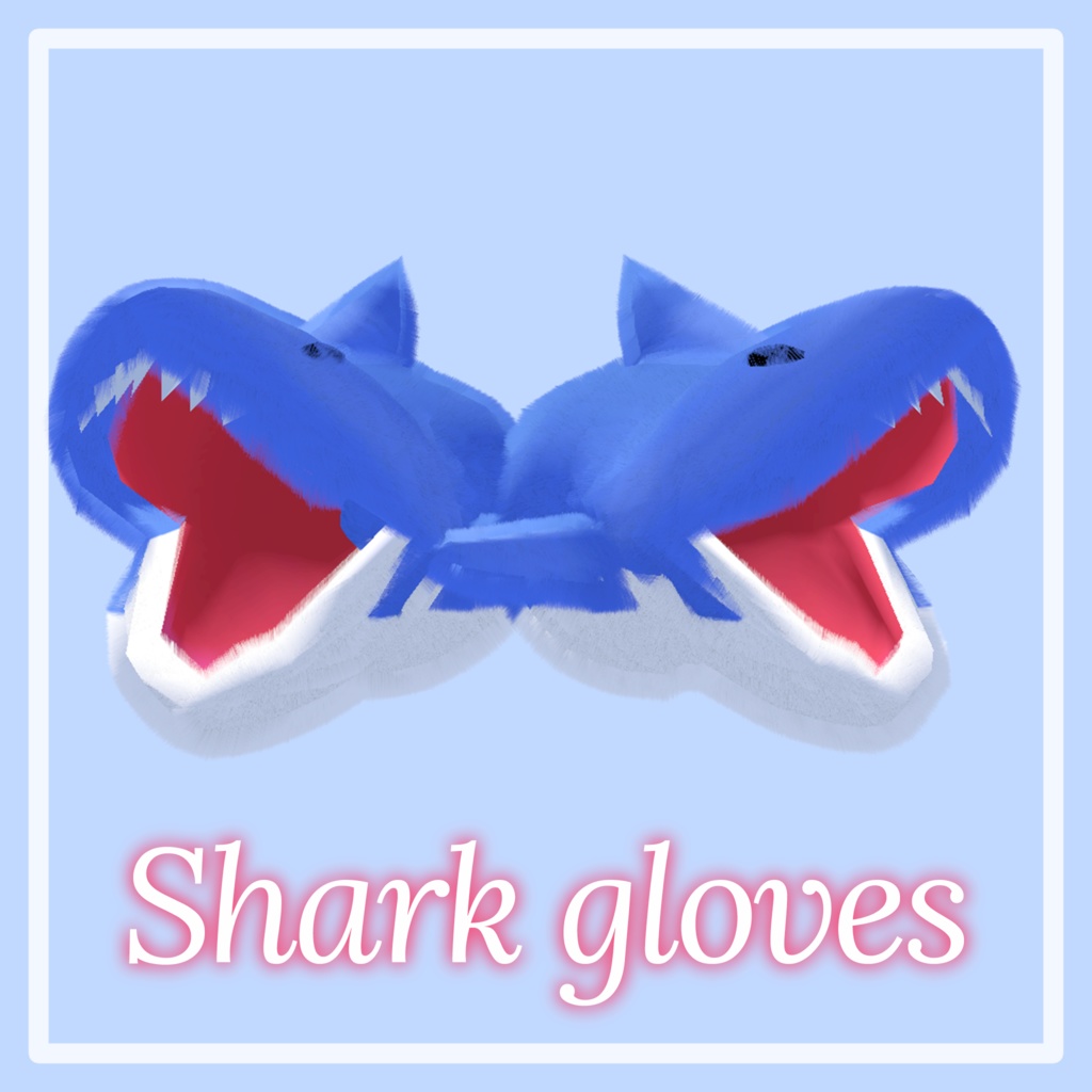 Bite Bite Shark gloves (+animation tutorial media, easy setting version updated)