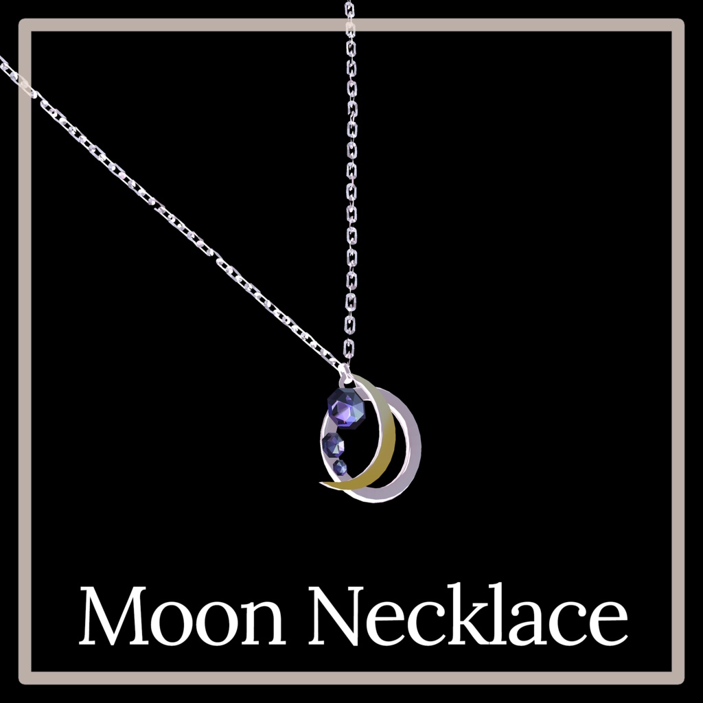 Moon Necklace & Ring
