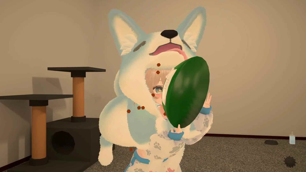 Eat Dog Food (Contact&Motion&Food in Dish)