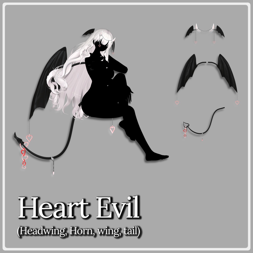 Heart Evil accessory (~5/2 Discount)
