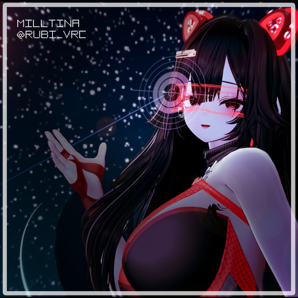 Cyber Visor, Earphone, Meca ears