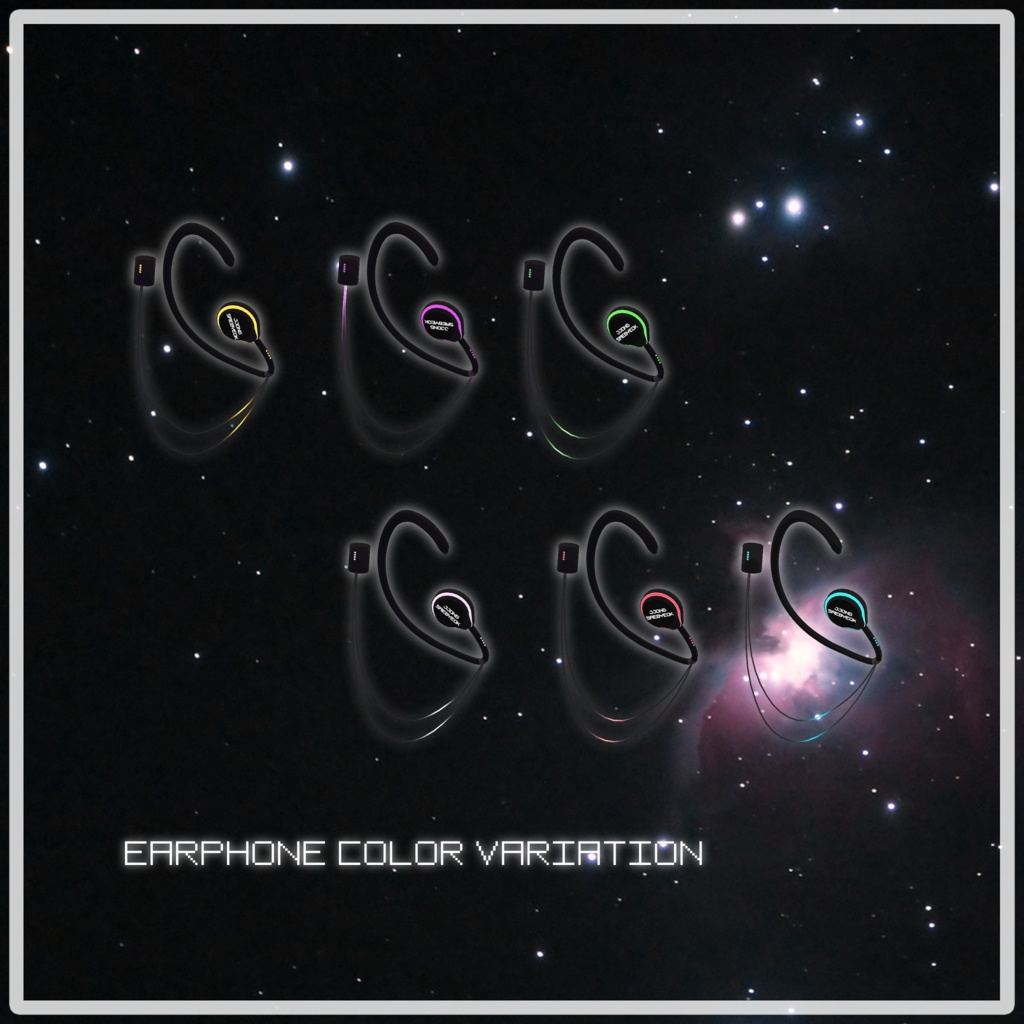 Cyber Visor, Earphone, Meca ears