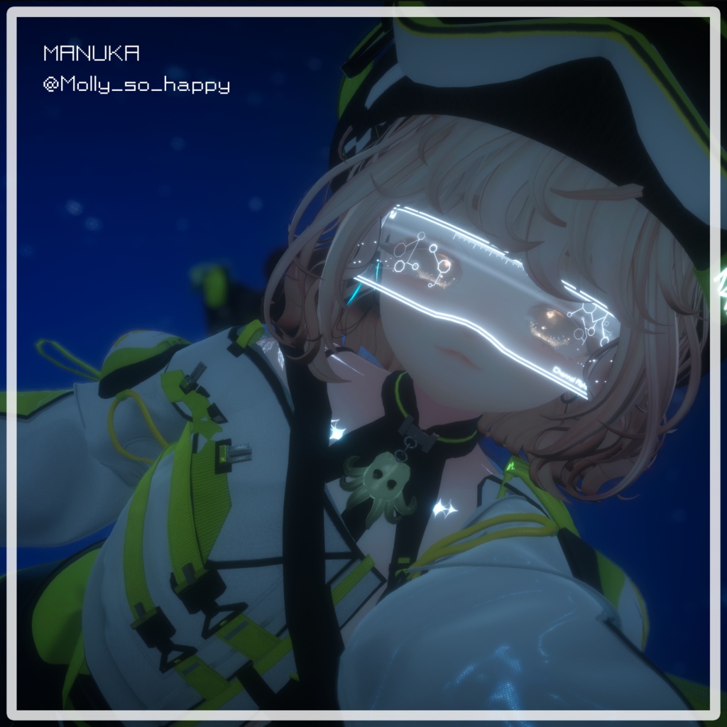 Cyber Visor, Earphone, Meca ears