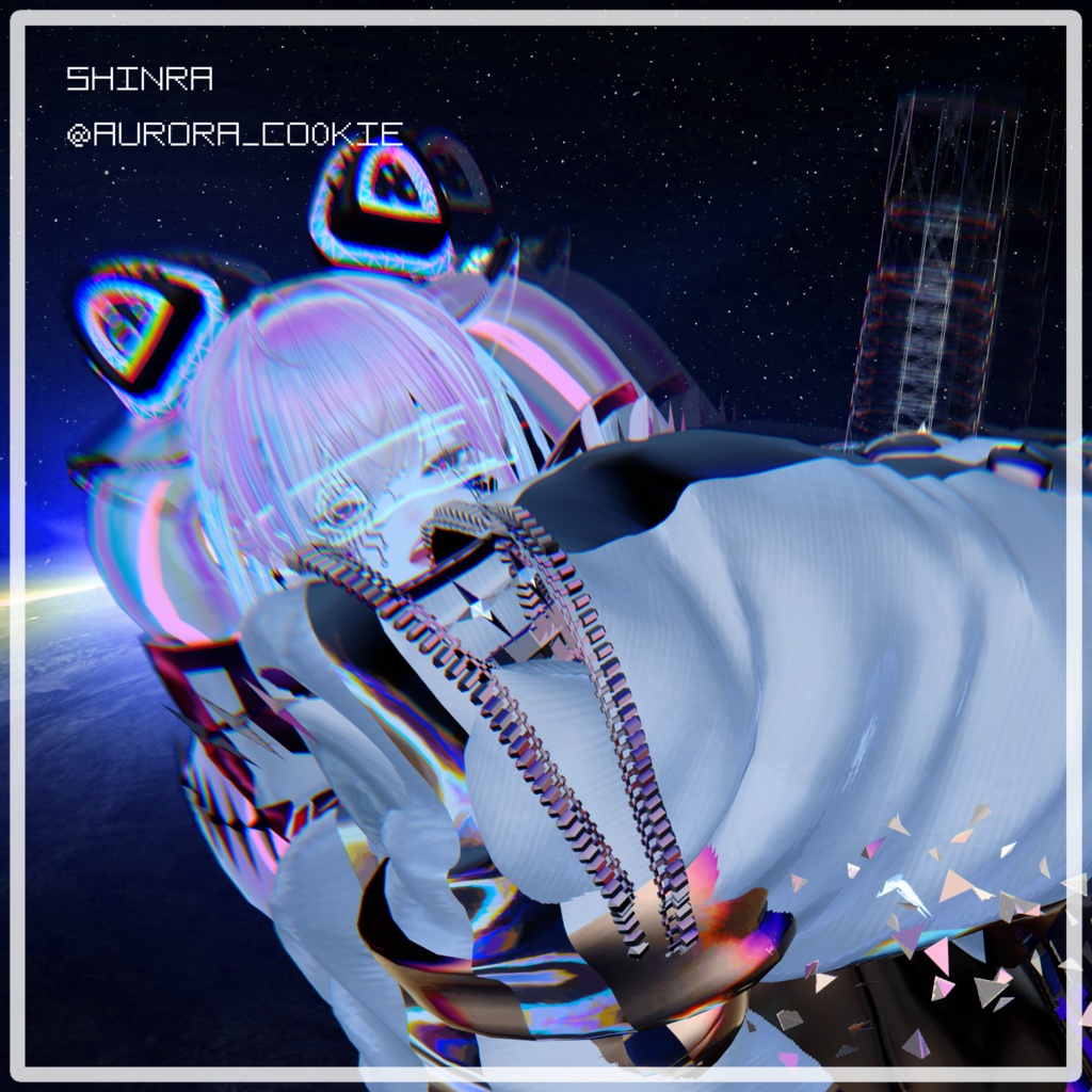 Cyber Visor, Earphone, Meca ears