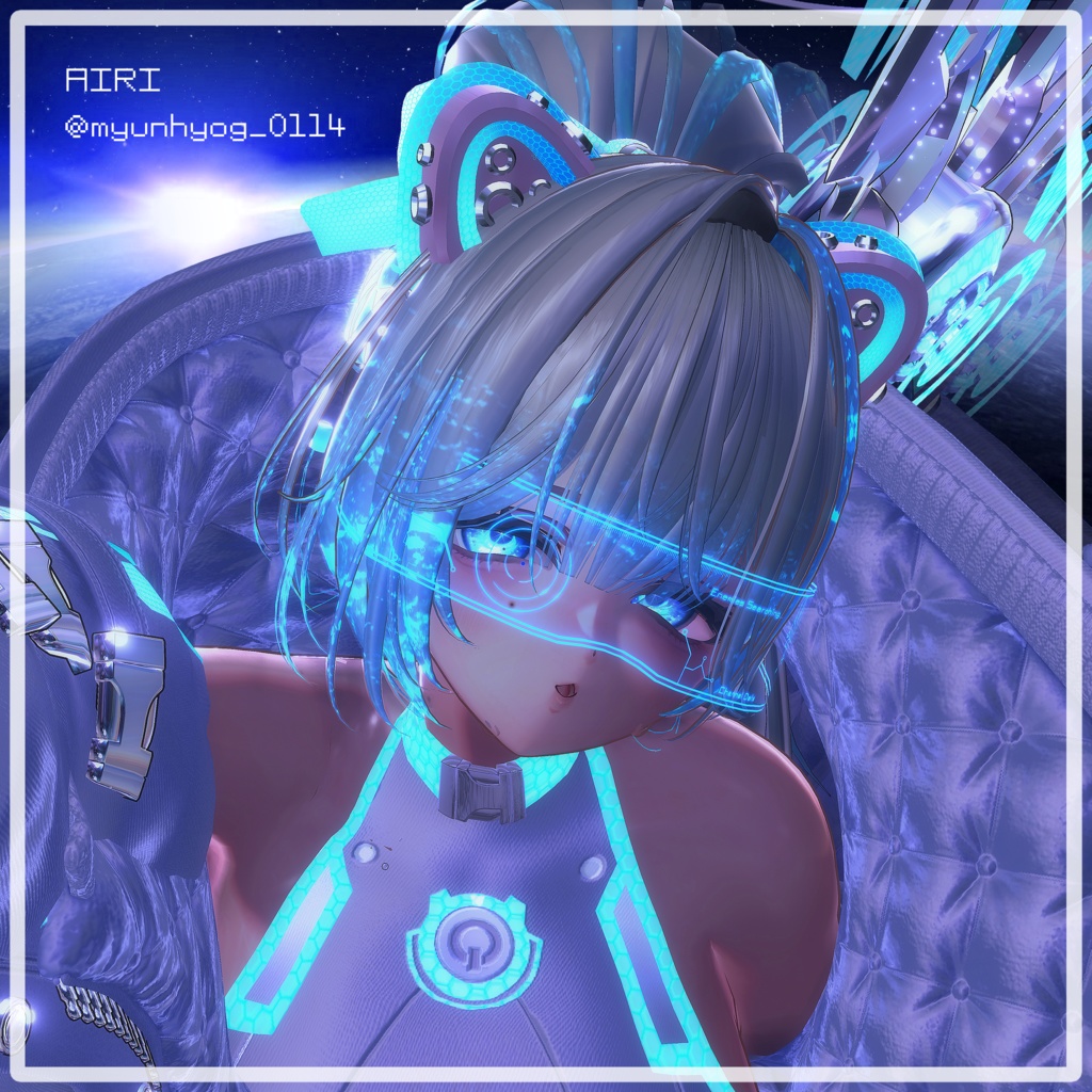 Cyber Visor, Earphone, Meca ears