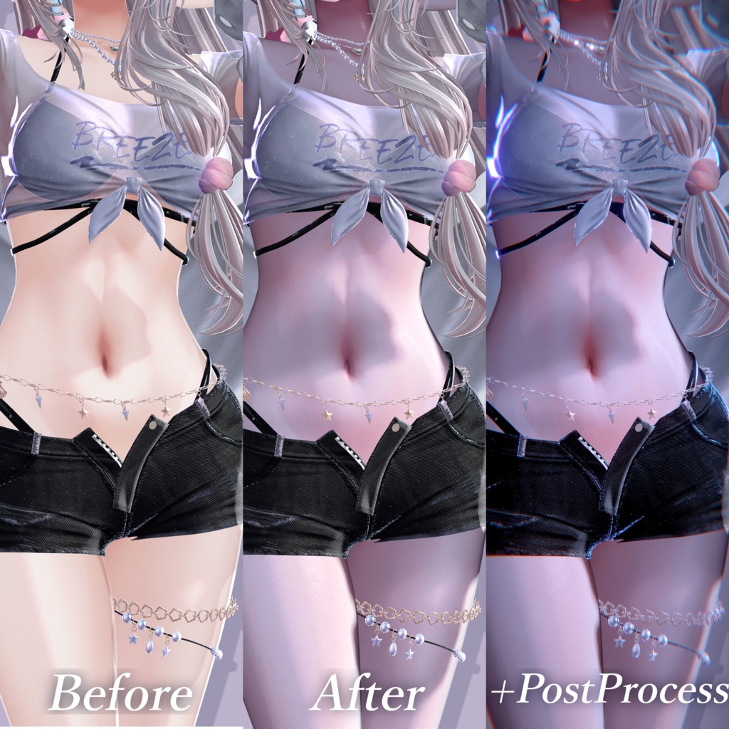 Skin-lilToonMaterialPreset "NouvelleLune"