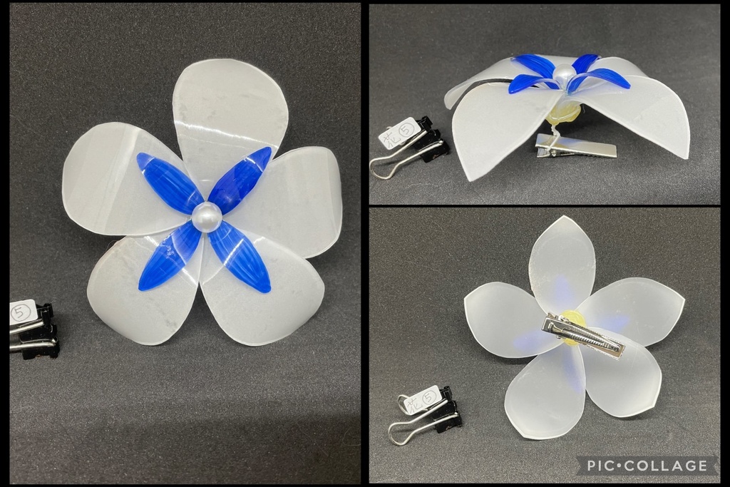 雪花ラミィ【髪飾り(お花)】