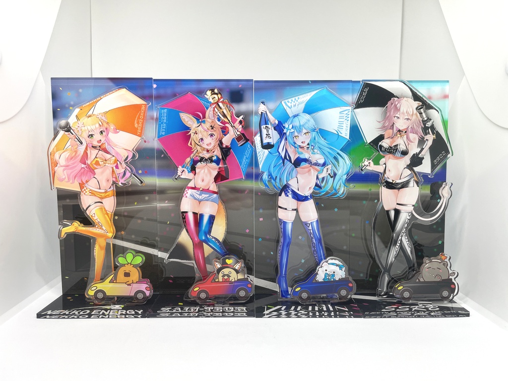 ねぽらぼレースクイーンアクスタ【全員セット】【2026夏コミC108新作】（非公式）