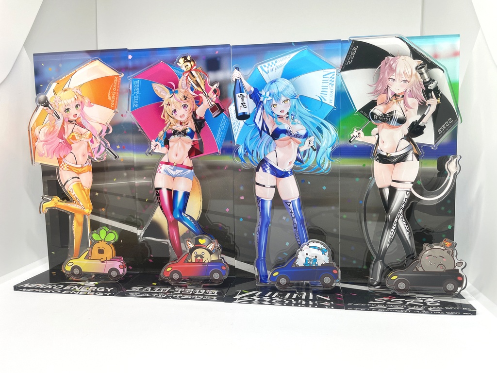 ねぽらぼレースクイーンアクスタ【全員セット】【2026夏コミC108新作】(非公式)