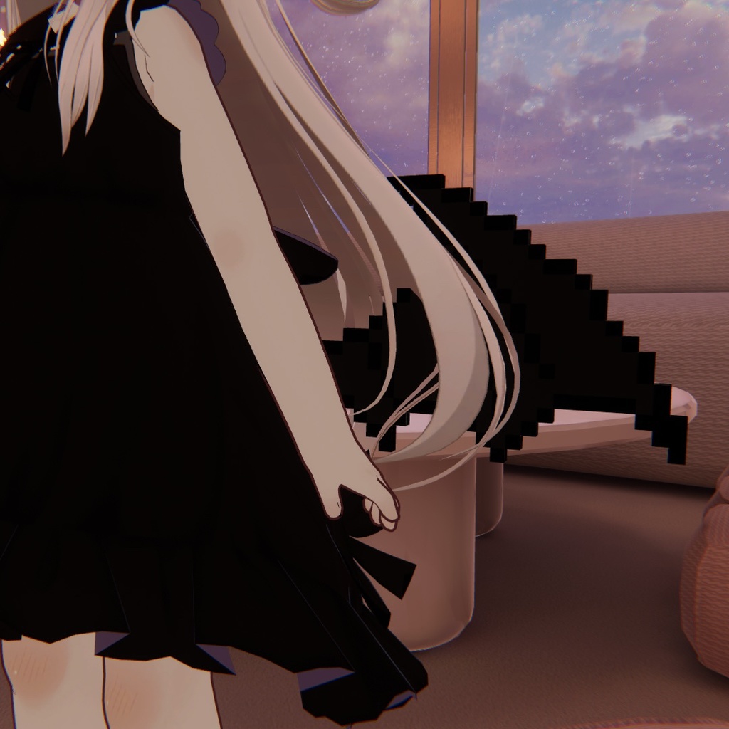 【free】ドット悪魔の羽