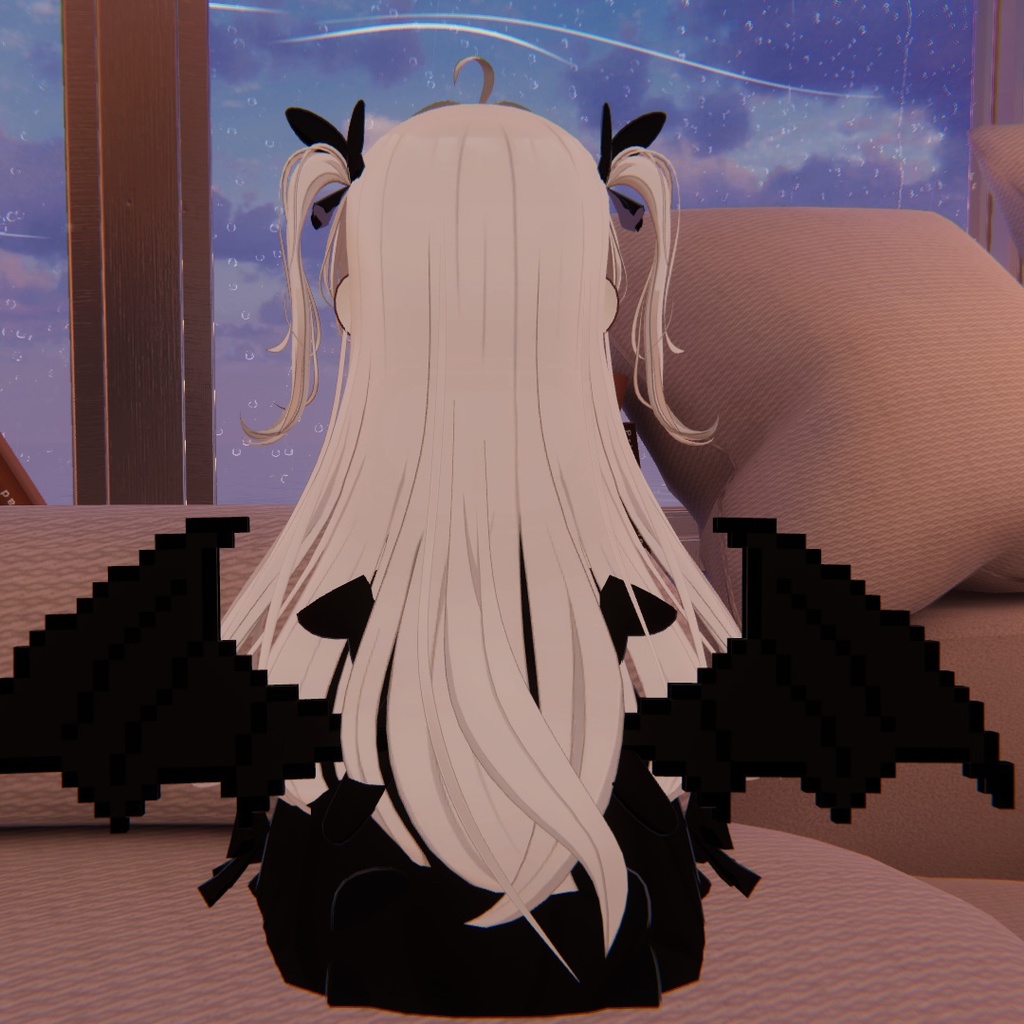 【free】ドット悪魔の羽