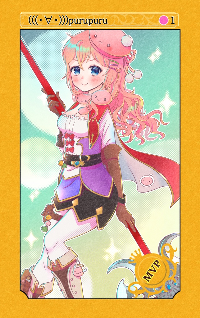 MVPカード風フレーム