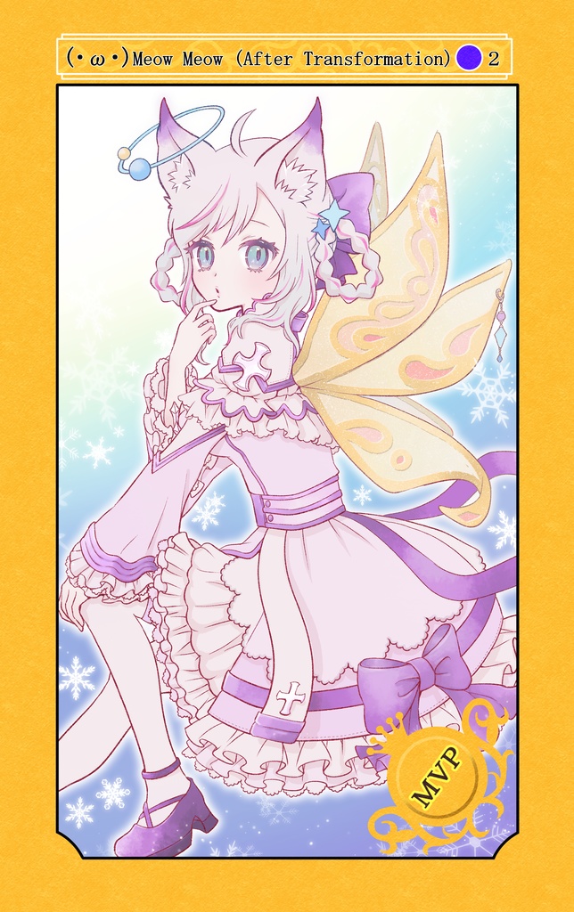 MVPカード風フレーム