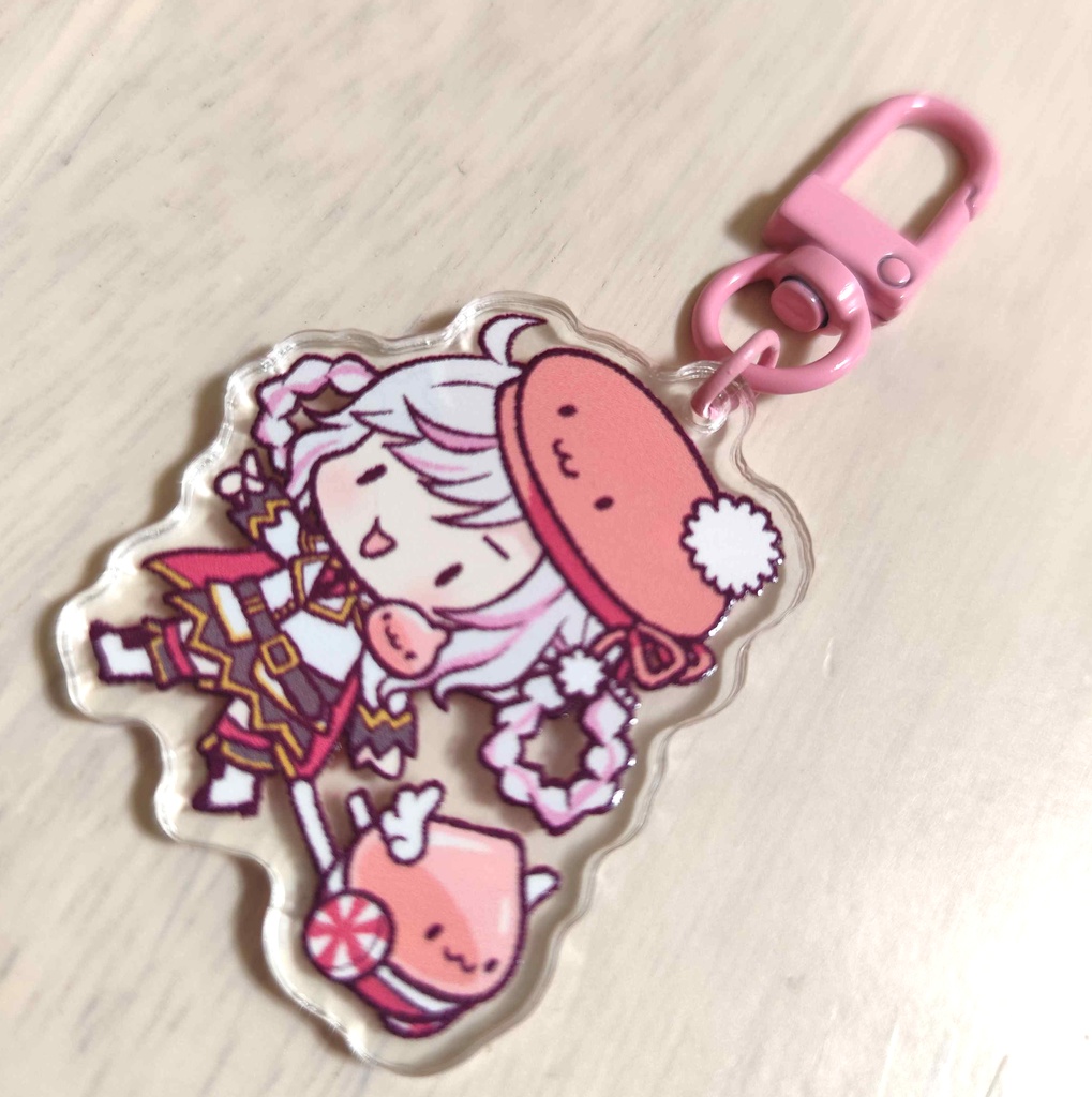 アクリルキーホルダー(バイオロぷるぷる)