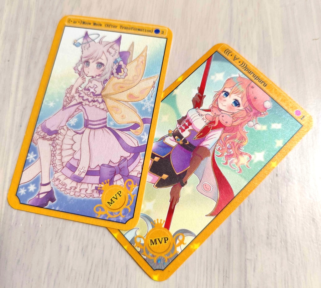 「/organize 6」限定特典サンプル+カードイラスト展示